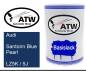Preview: Audi, Santorin Blue Pearl, LZ5K / 5J: 500ml Lackdose, von ATW Autoteile West.